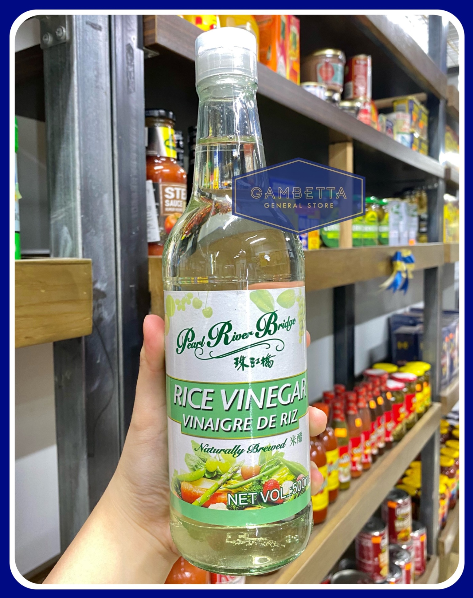 Pearl River Bridge Rice Vinegar 500ml - Giấm gạo Pearl River Bridge 500ml