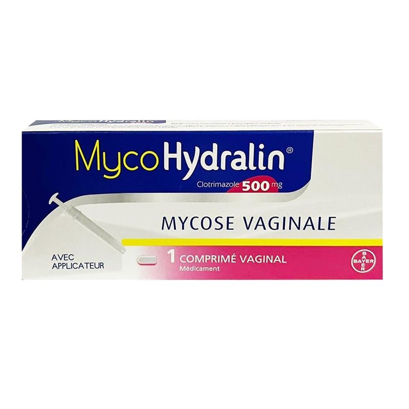 Viên đặt phụ khoa Mycohydralin Pháp 500mg