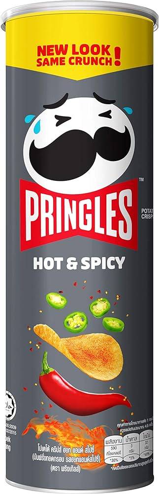 Pringles Hot & Spicy 107g