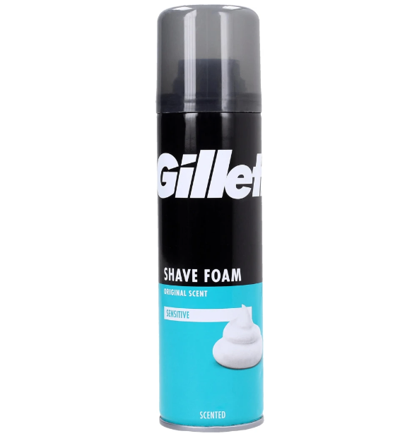 Gillette Shave Foam Original Scent Sensitive 300ml