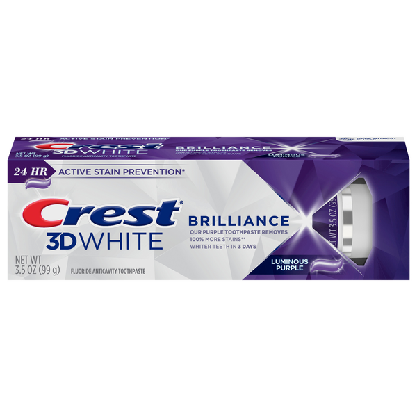 Crest 3D White Brilliance Luminous Purple 99g