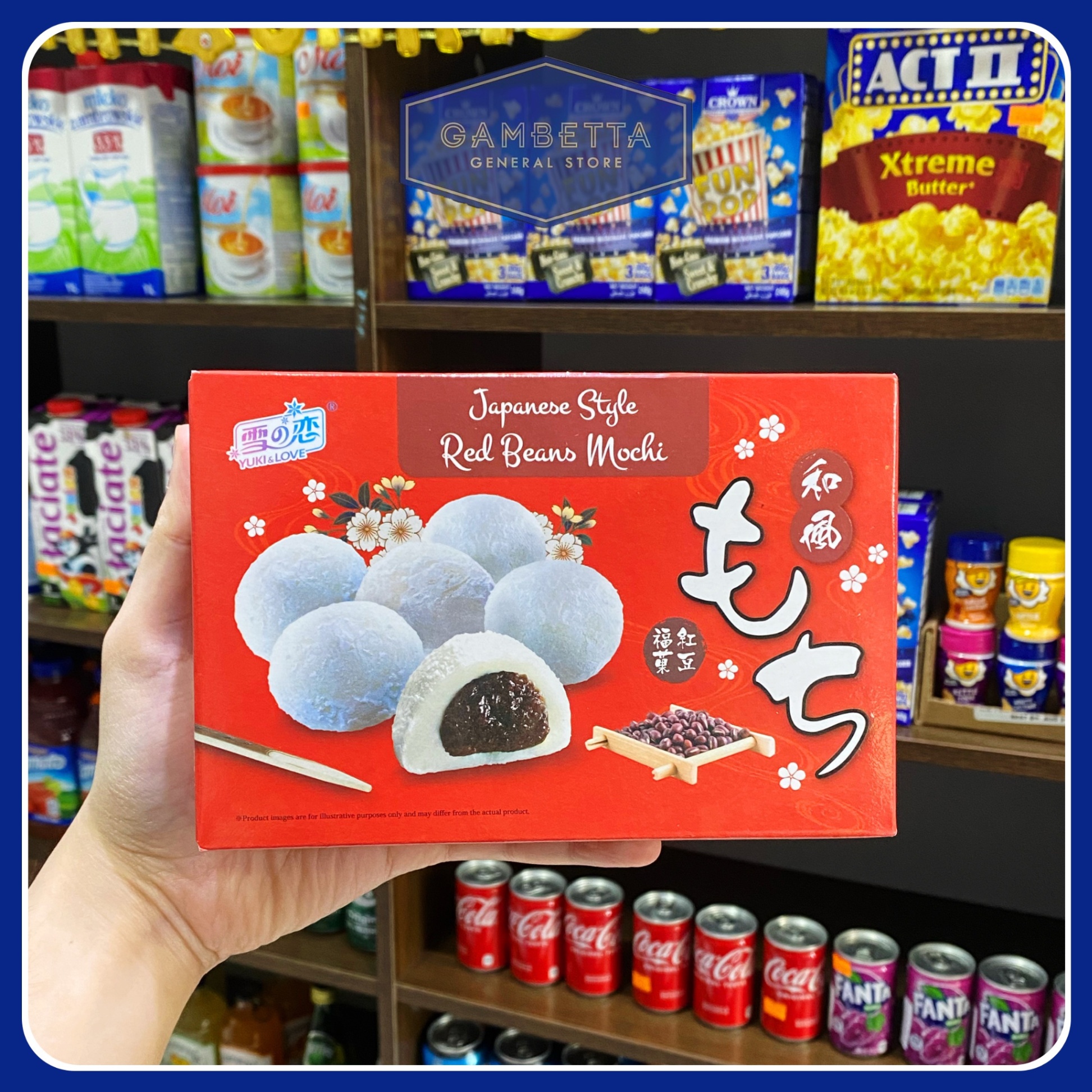 Yuki&Love Japanese Style Red Beans Mochi 210g