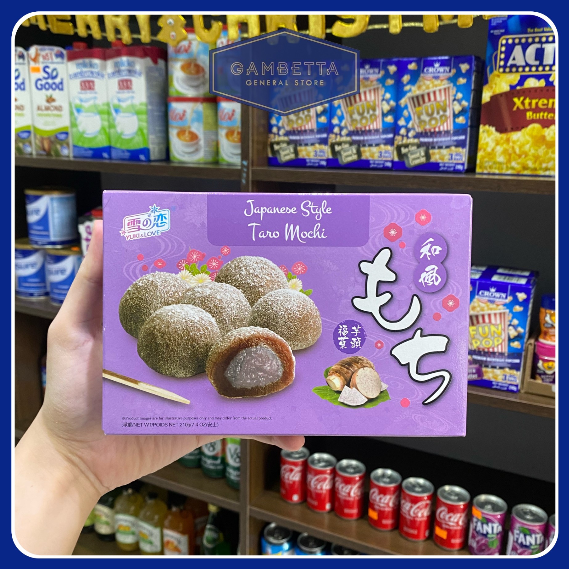 Yuki&Love Japanese Style Taro Mochi 210g