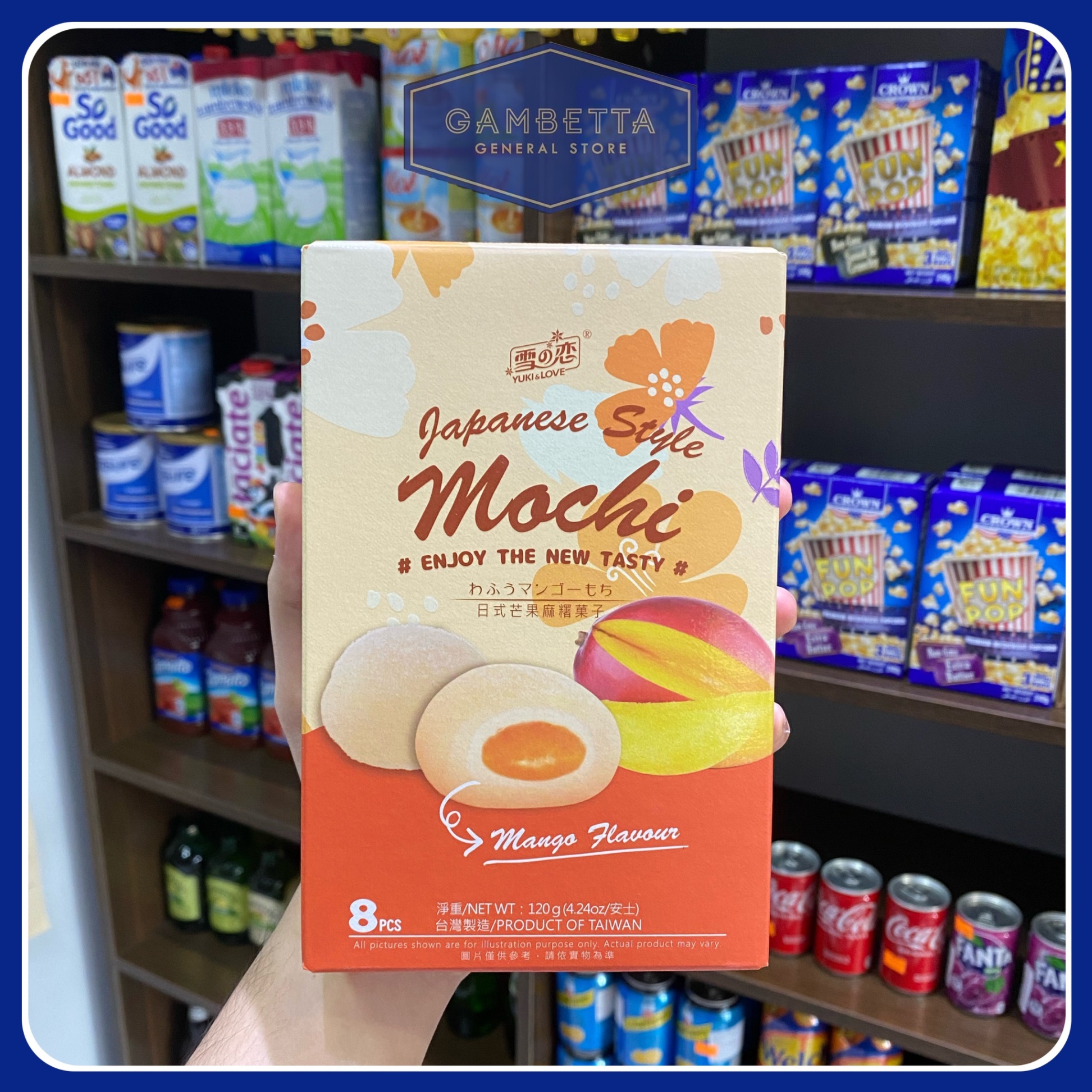 Yuki&Love Japanese Style Mango Mochi 120g