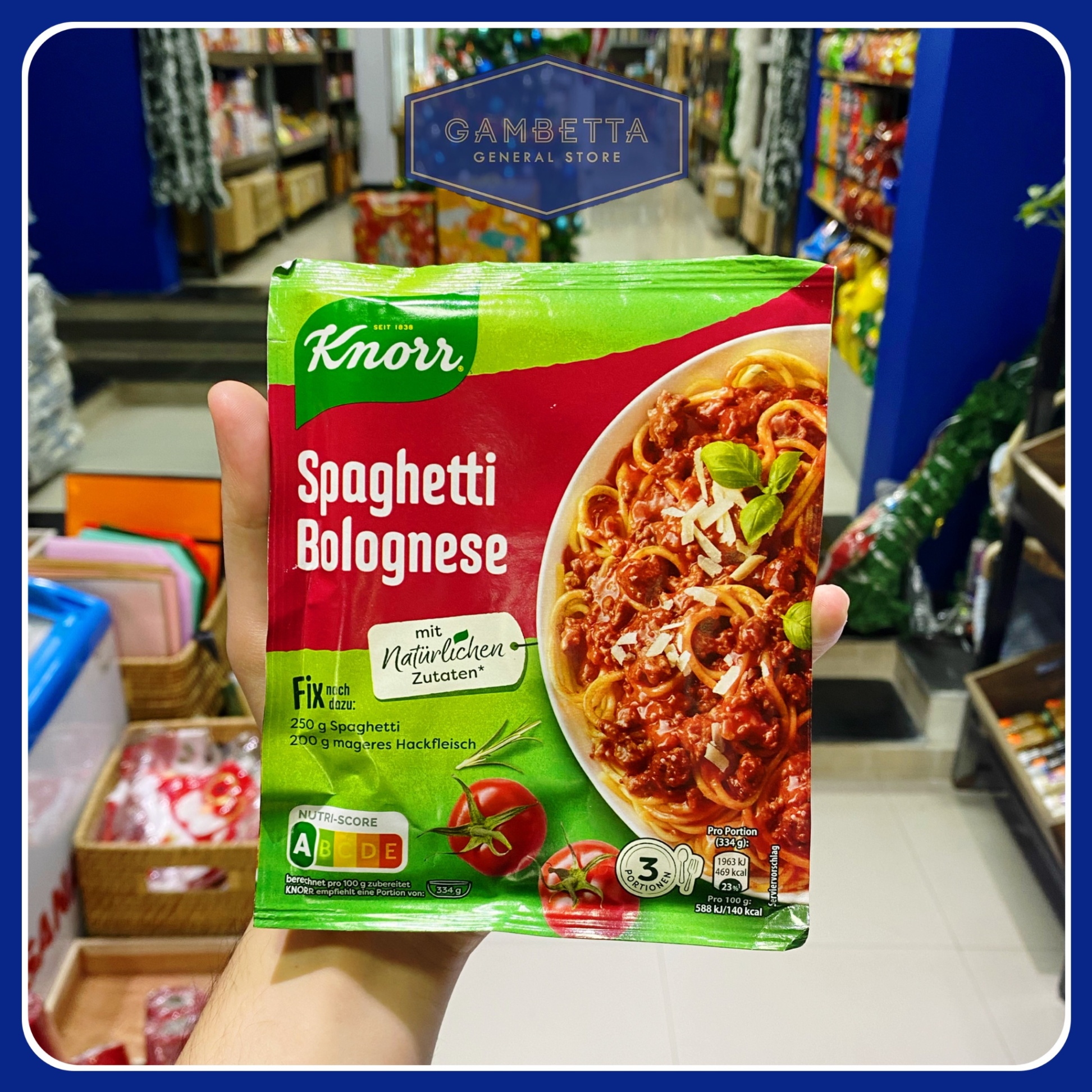 Knorr Spaghetti Bolognese Powder 40g