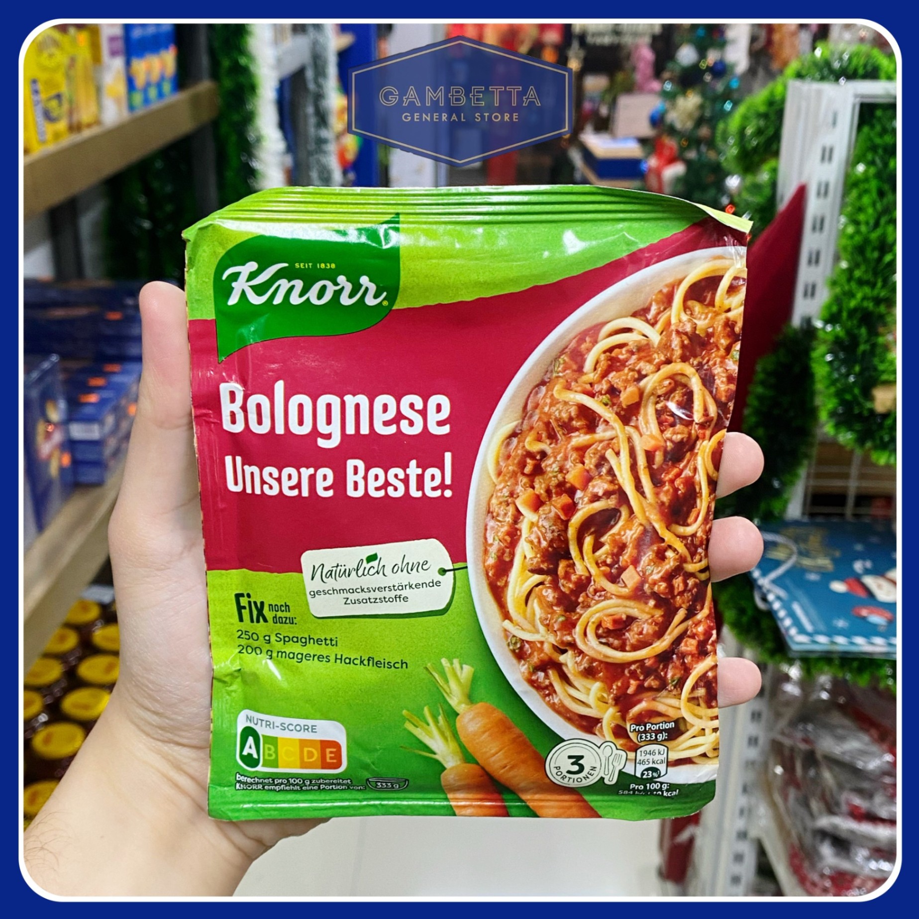 Knorr Carrot Bolognese 38g