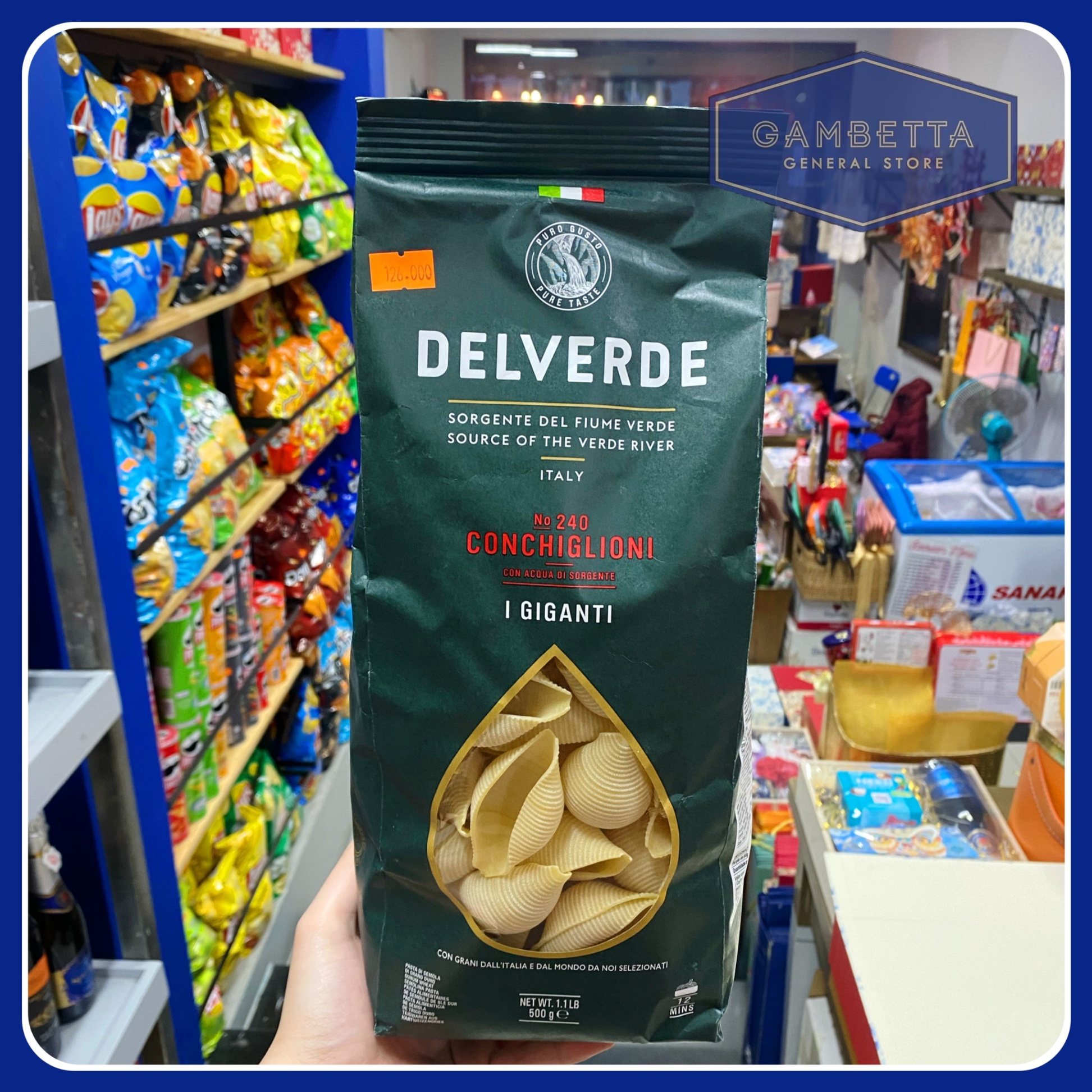 Delverde Conchiglioni No.240 500g