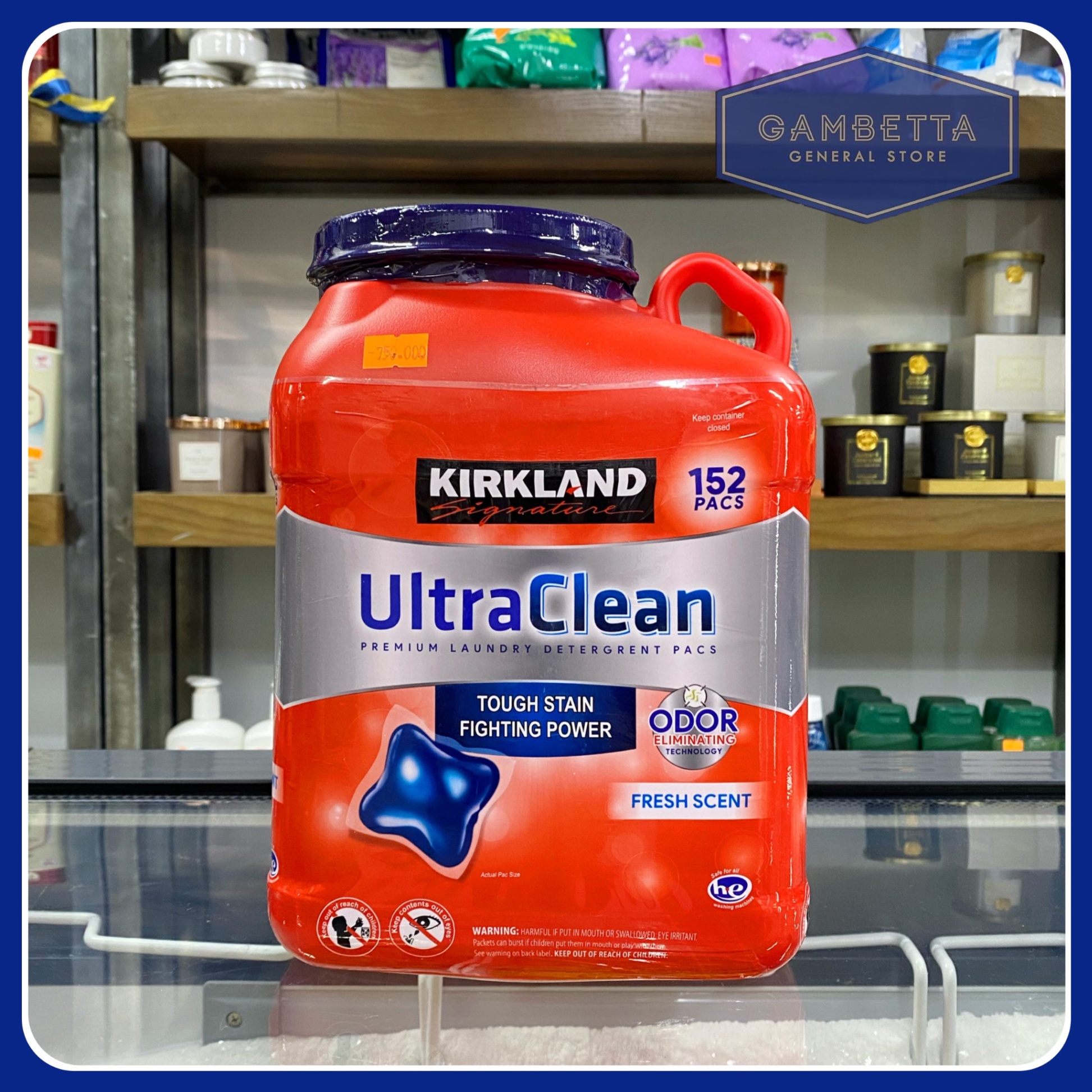 Kirkland Viên Giặt Ultra Clean Premium Laundry Detergent Pacs Fresh ...