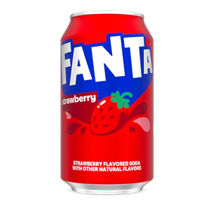 Nước Ngọt Fanta Dâu Strawberry 355ml