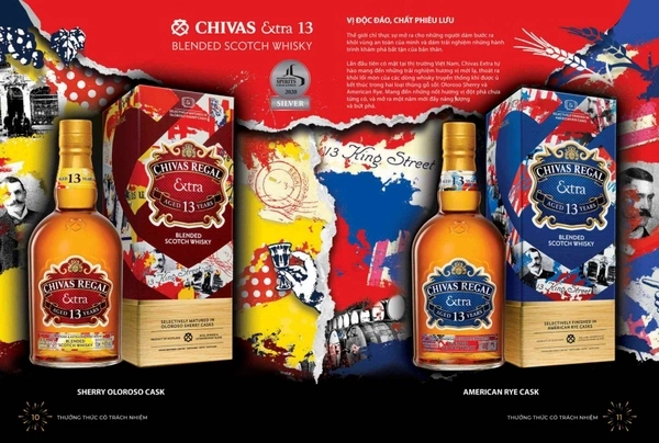 Chivas Regal Extra 13 Xanh Rye Cask Selection  700ml