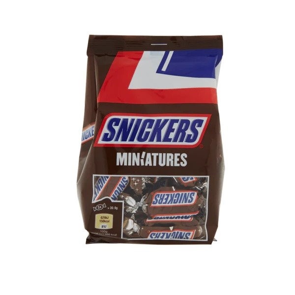 Kẹo Snickers Miniatures 220g