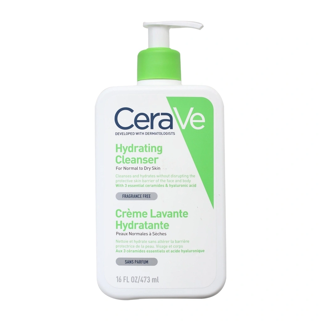 Sữa Rửa Mặt Cerave Dành cho da khô Hydrating foaming oil cleanser 473ml