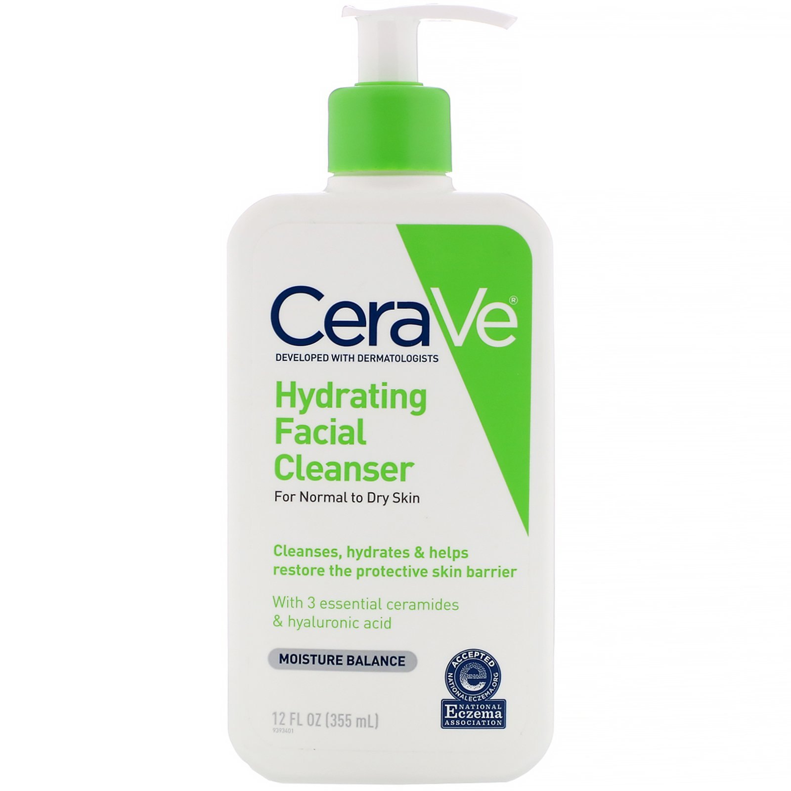 Sữa Rửa Mặt Cerave Dành cho da khô Hydrating foaming oil cleanser 355ml