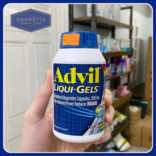 Advil Liqui Gels 200mg 160 Capsules