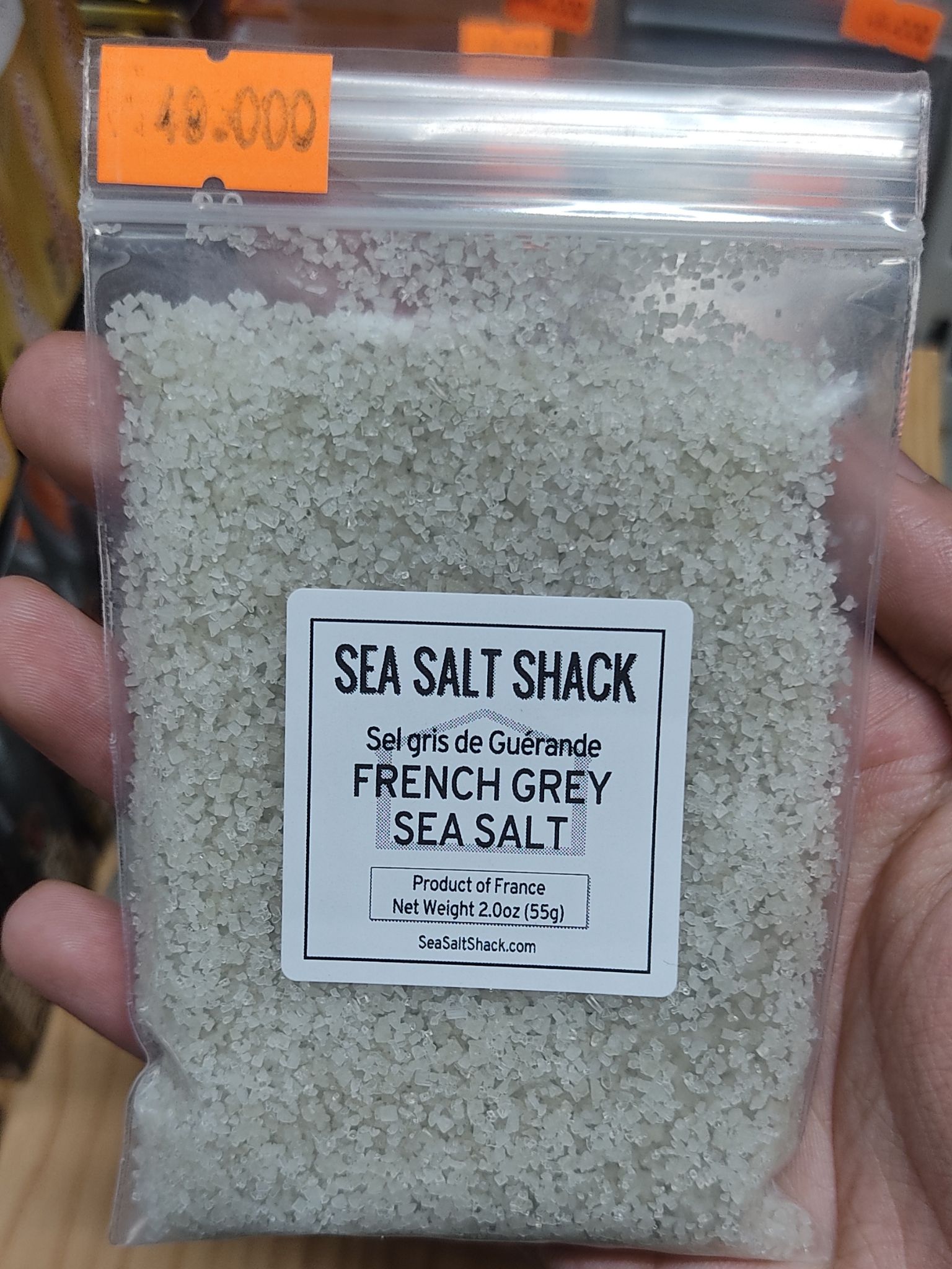 Seal Salt Shack French Grey Sea Salt 55g