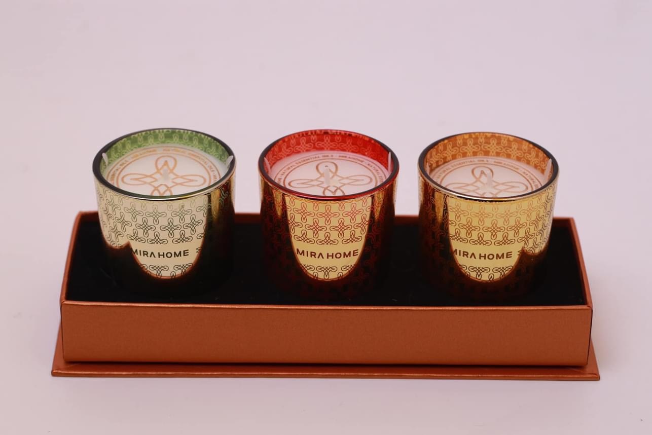 Mira Home Luxury Votive Candle Gift Set