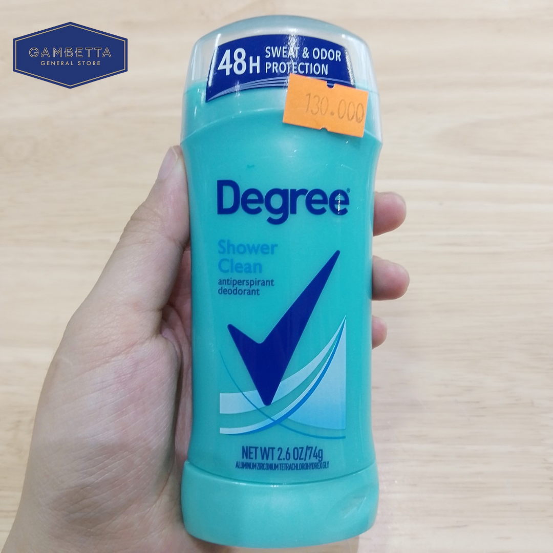 Degree Lăn Khử Mùi Shower Clean 74g