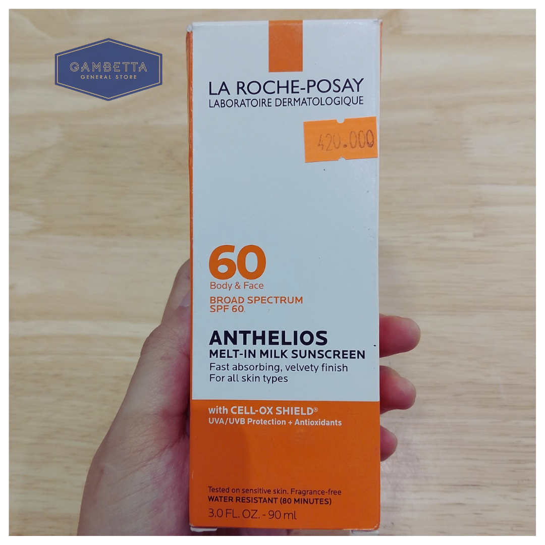 La Roche Posay Sunscreen Spf60 body & face 90ml