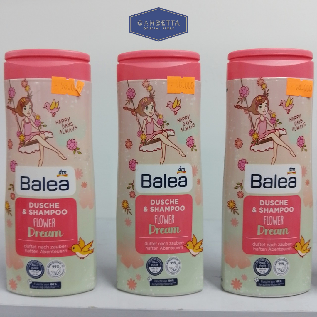 Balea Sữa Tắm Gội Cho Bé Chai Hồng 300ml