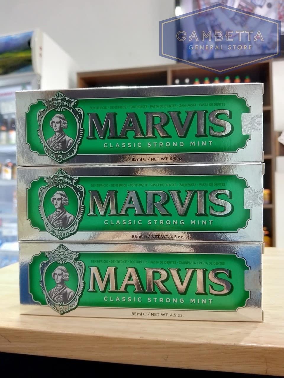 Marvis Kem Đánh Răng Classic Strong Mint 75ml