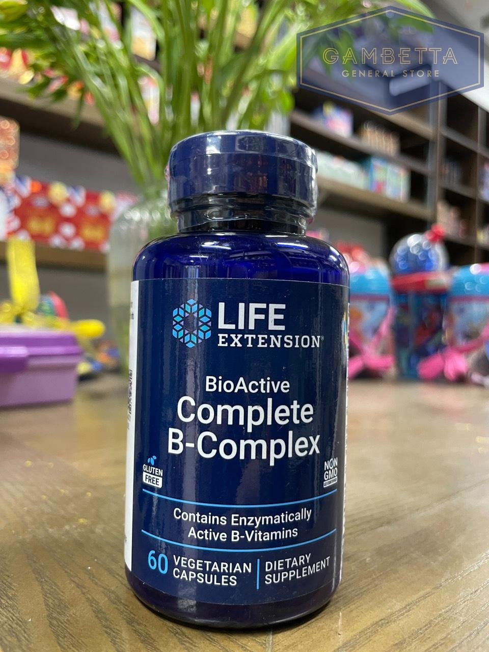 Life Extension Bio Active B complex 60 capsules