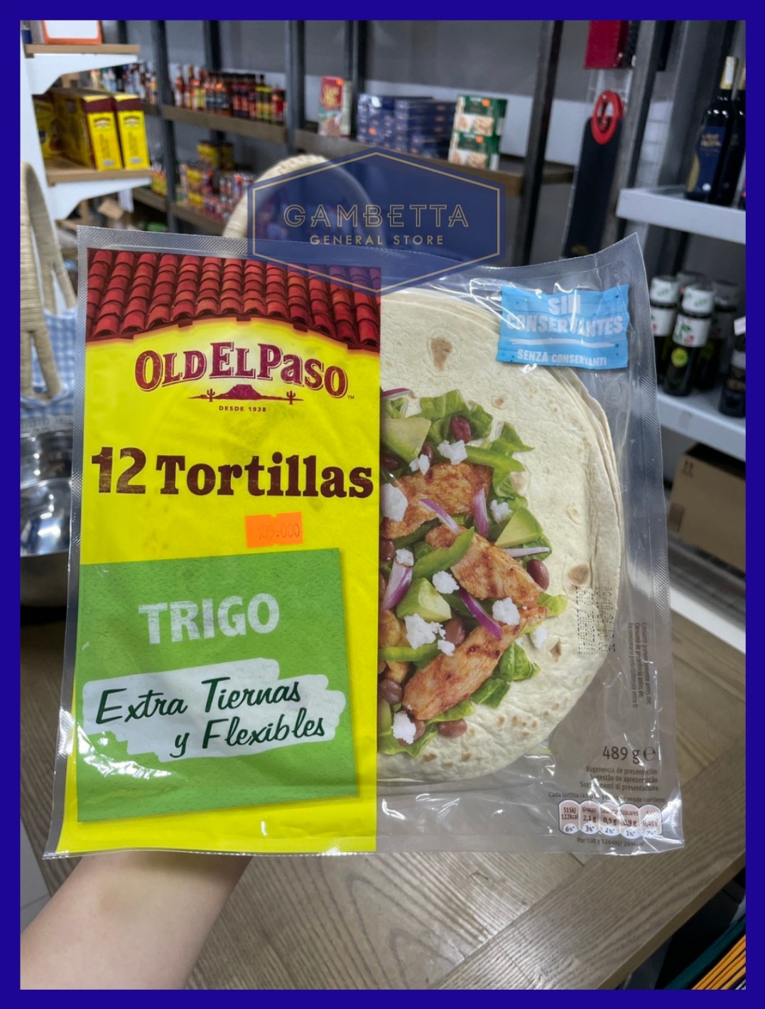 Old Elpaso 12 Tortillas Trigo