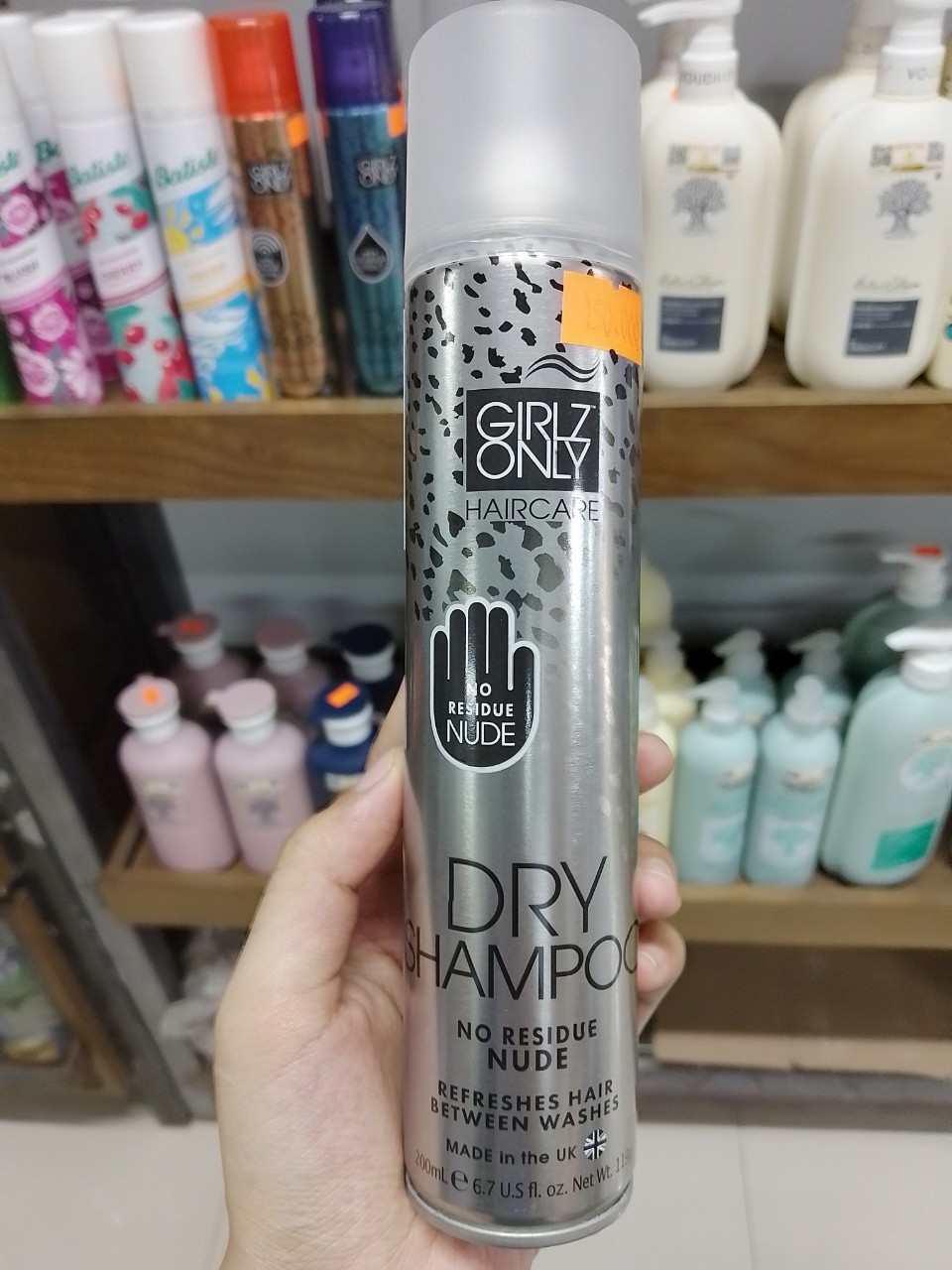 Dầu Gội Đầu Khô Dry shampoo Girlz Only 200ml