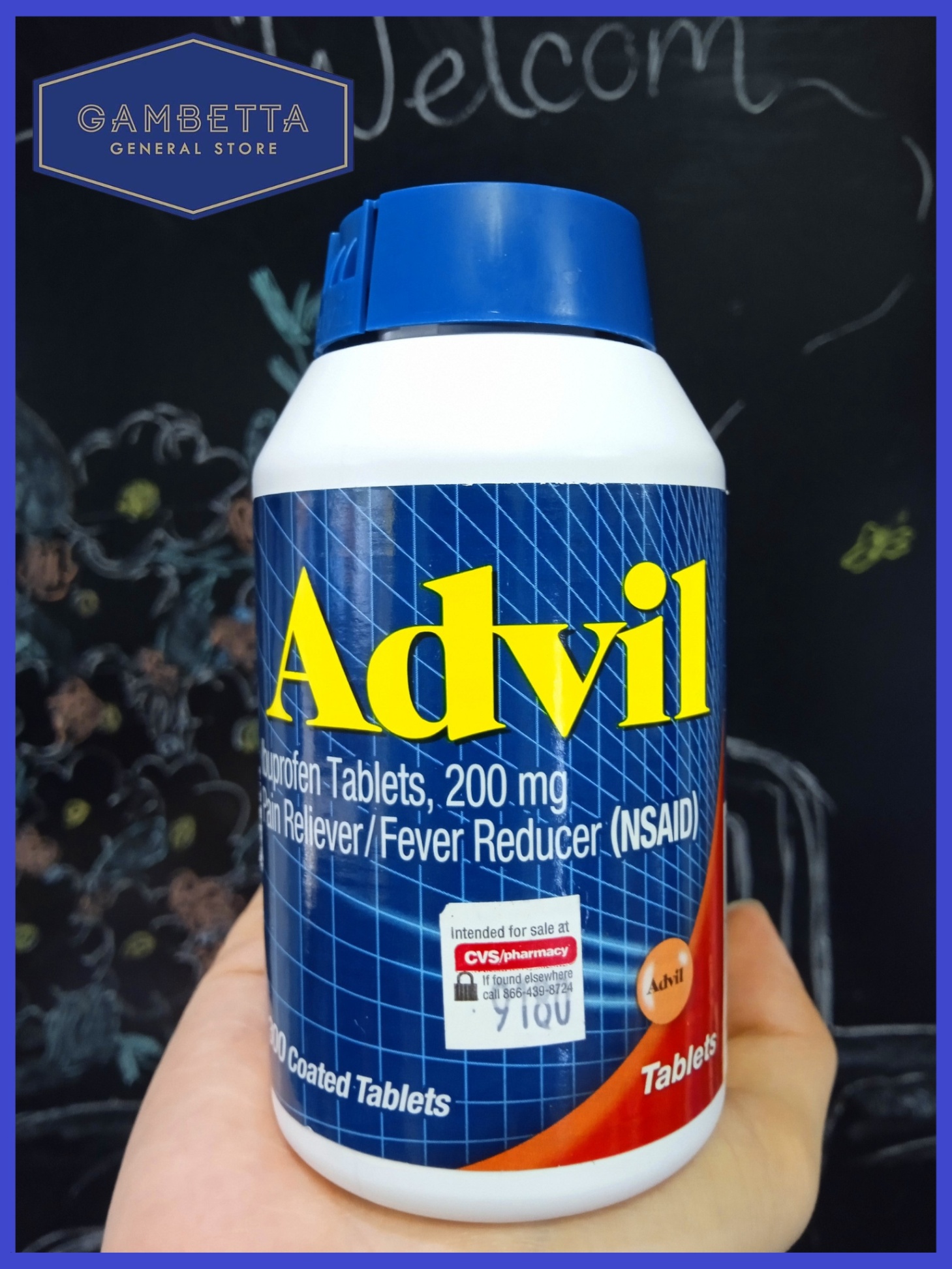 Advil Coated Tablets 200mg 300 Tablets