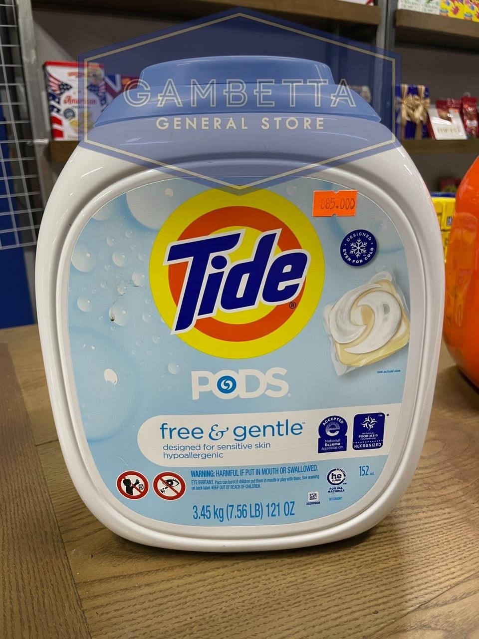 Tide Pods Free and Gentle 152 pacs