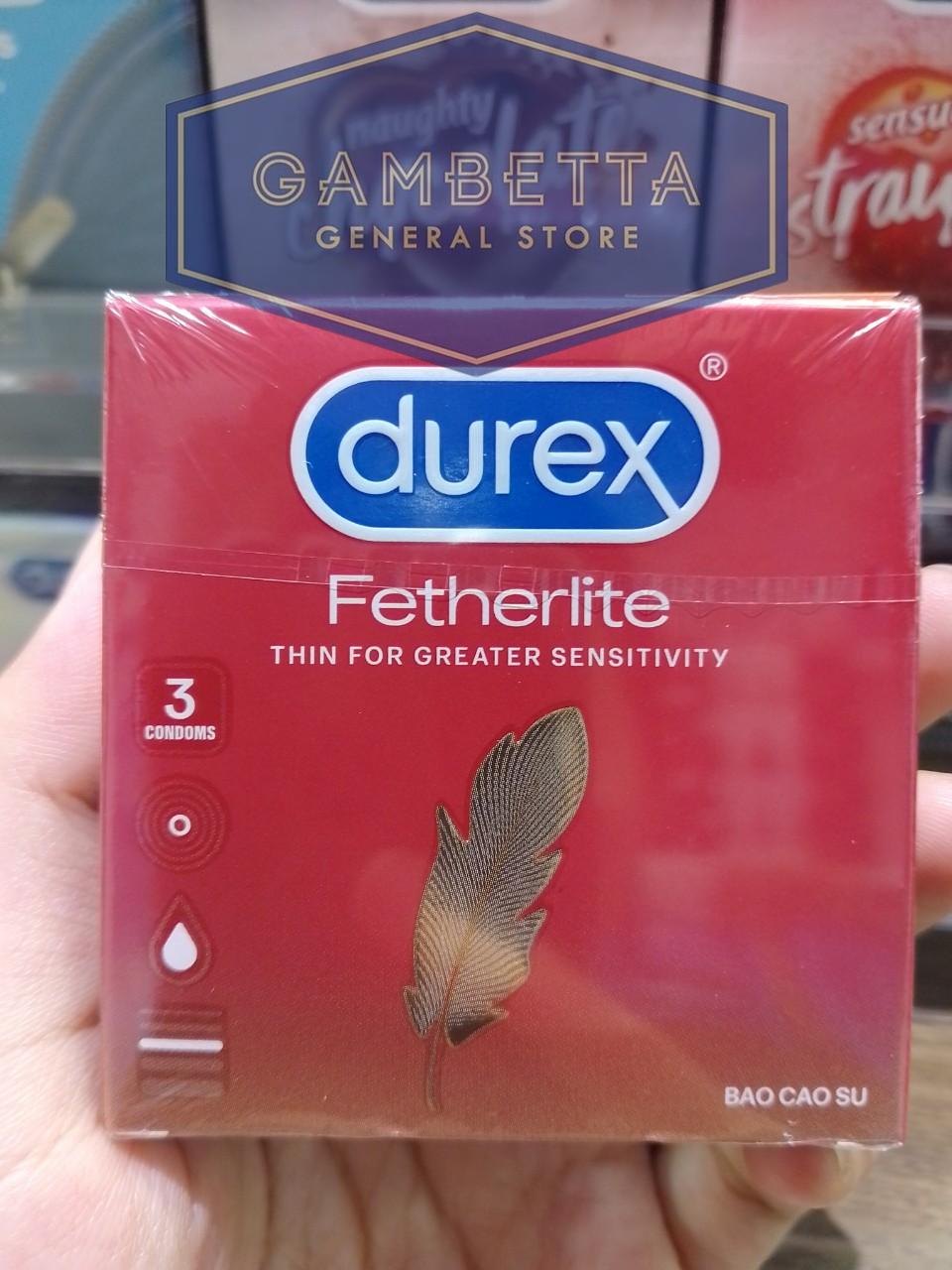 Durex Bao Cao Su Fetherlite 3 condoms