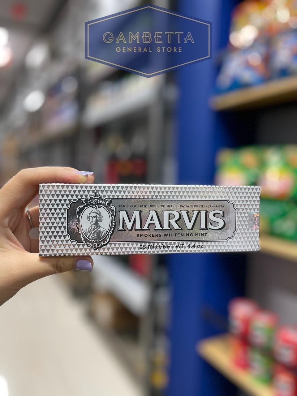 Marvis Kem Đánh Răng Smoker Whitening Mint 75ml