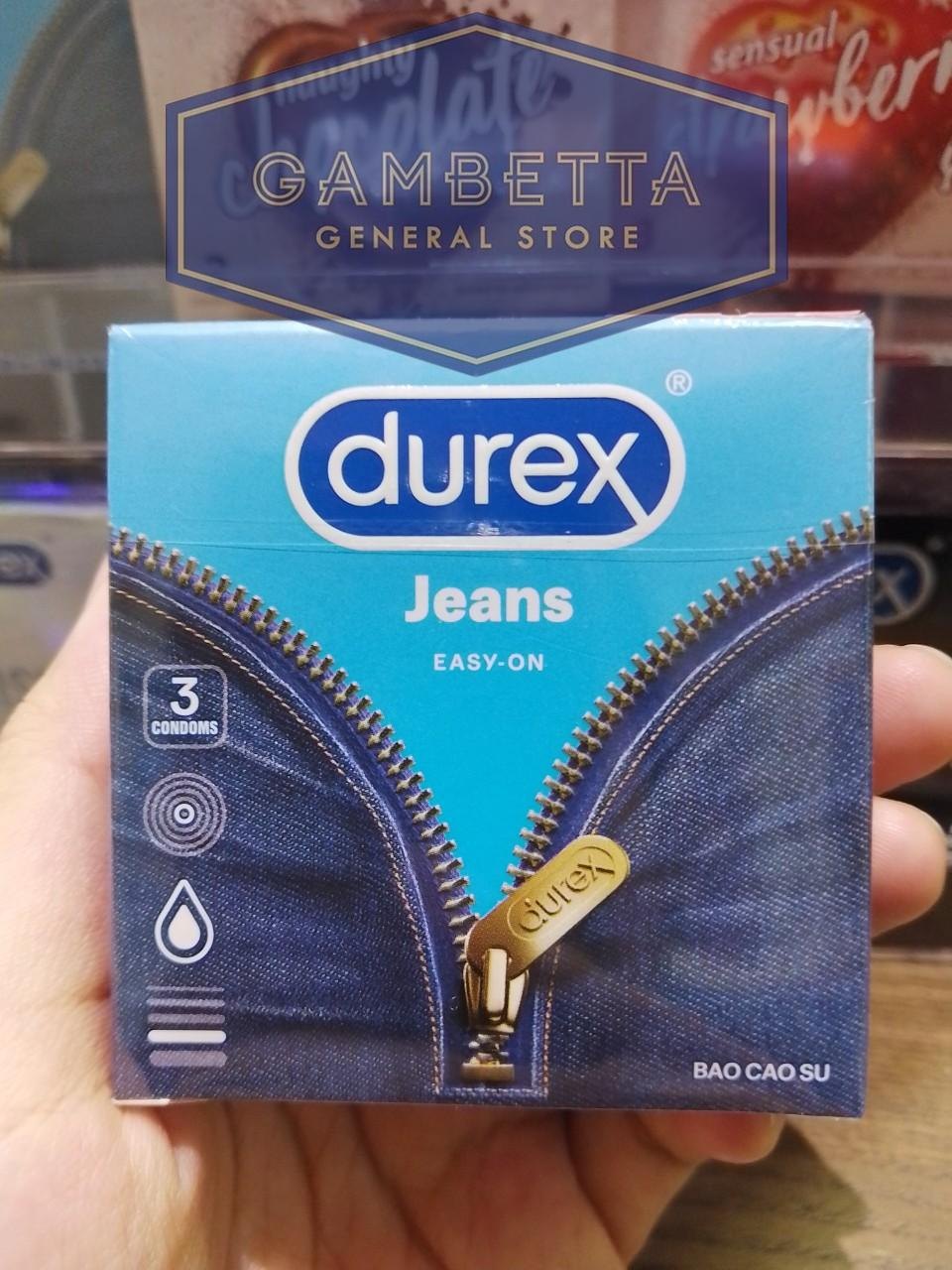 Durex Bao Cao Su Jeans 3 Condoms