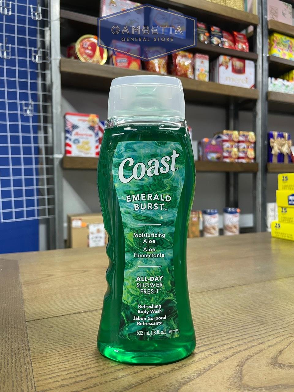 Coast Sữa Tắm Emerald Burst Shower Fresh 532ml