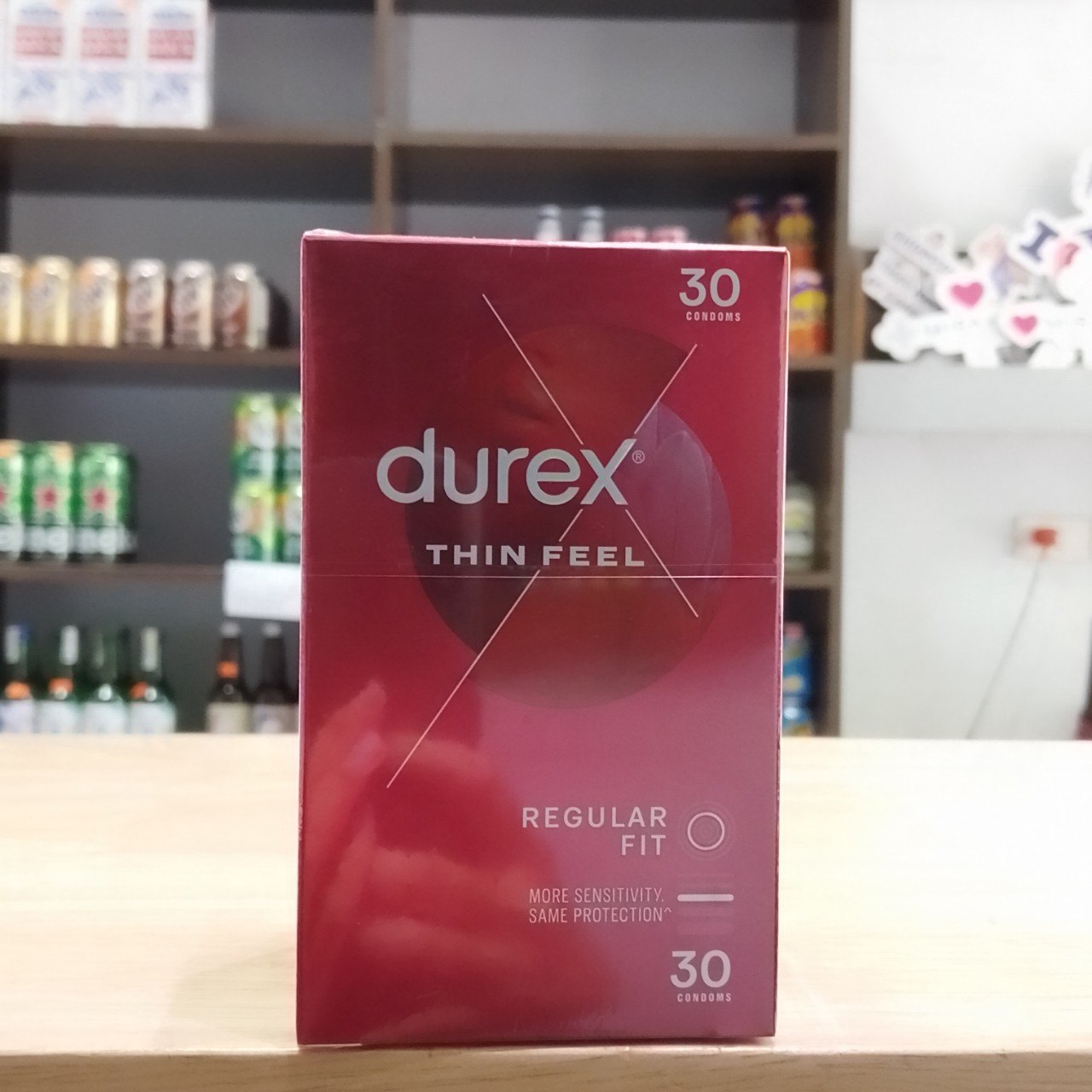 Durex Thin Feel Regular Fit 30 Condoms