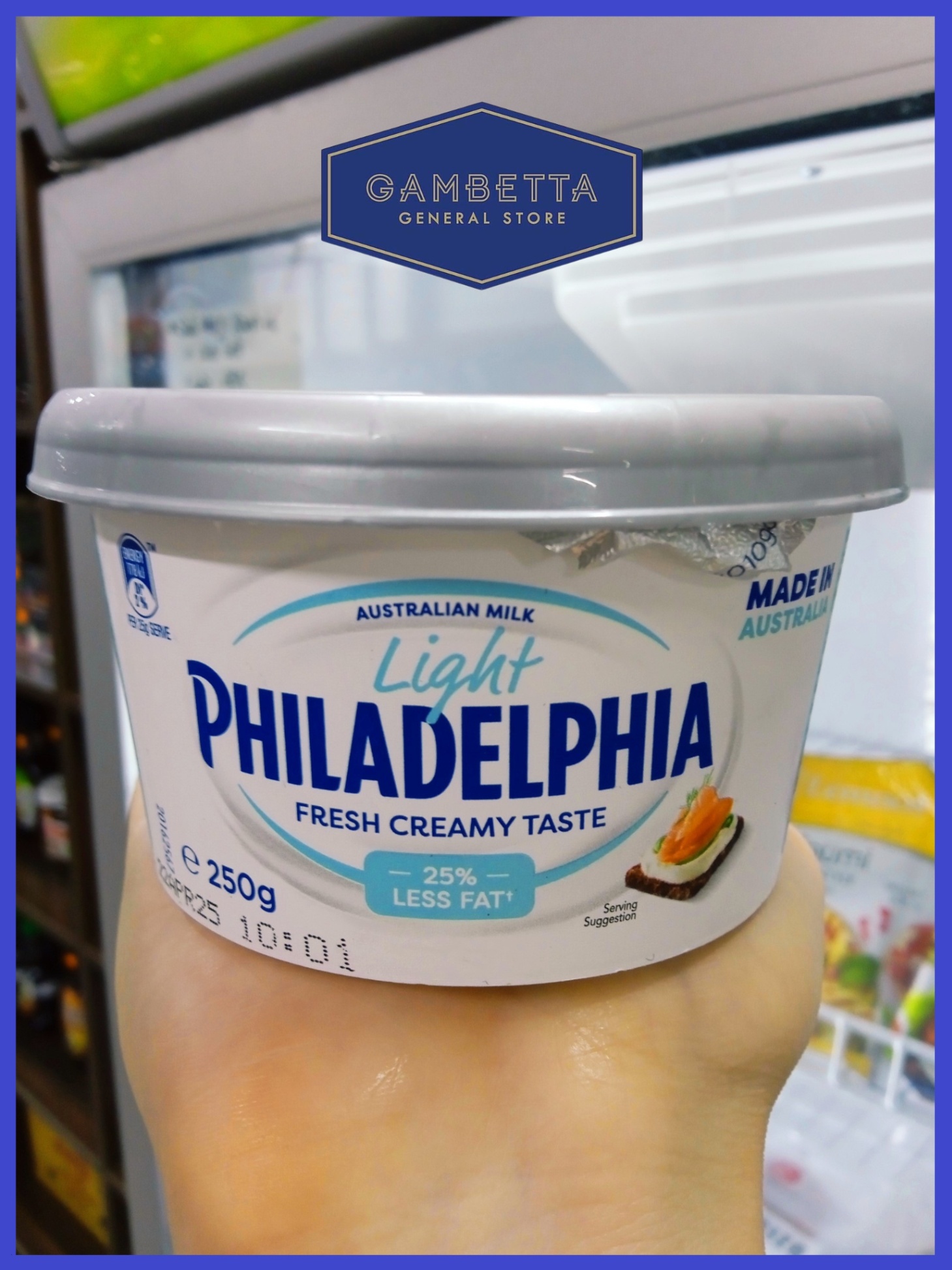 Philadelphia Light Fresh Creamy Taste 25% less Fat 250g