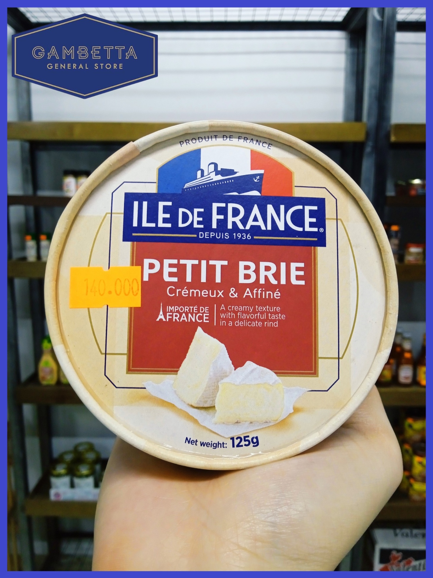 Ile De France Petit Brie 125g