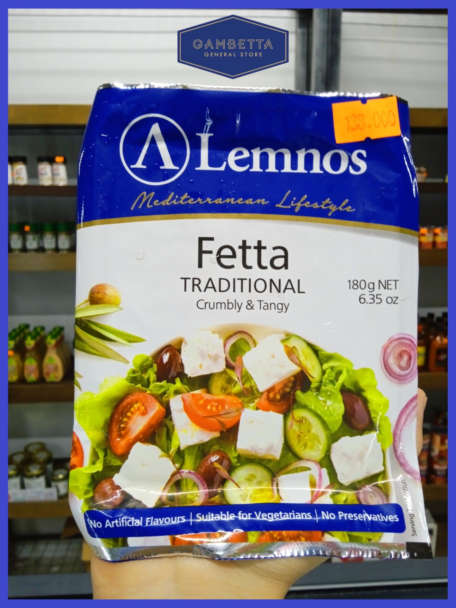 Lemnos Fetta Cheese 180g