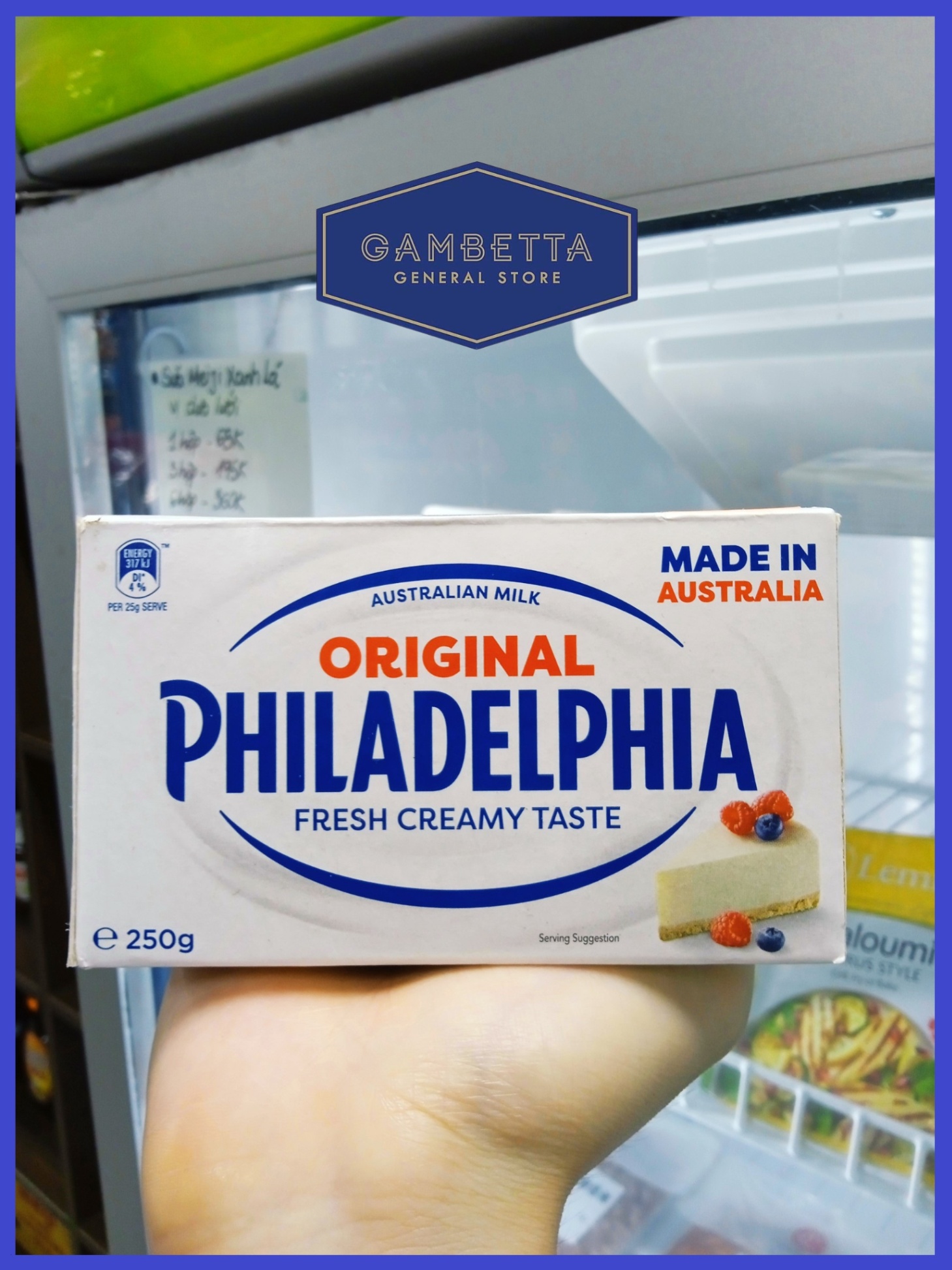 Philadelphia Original Fresh Creamy Taste Paper Box 250g