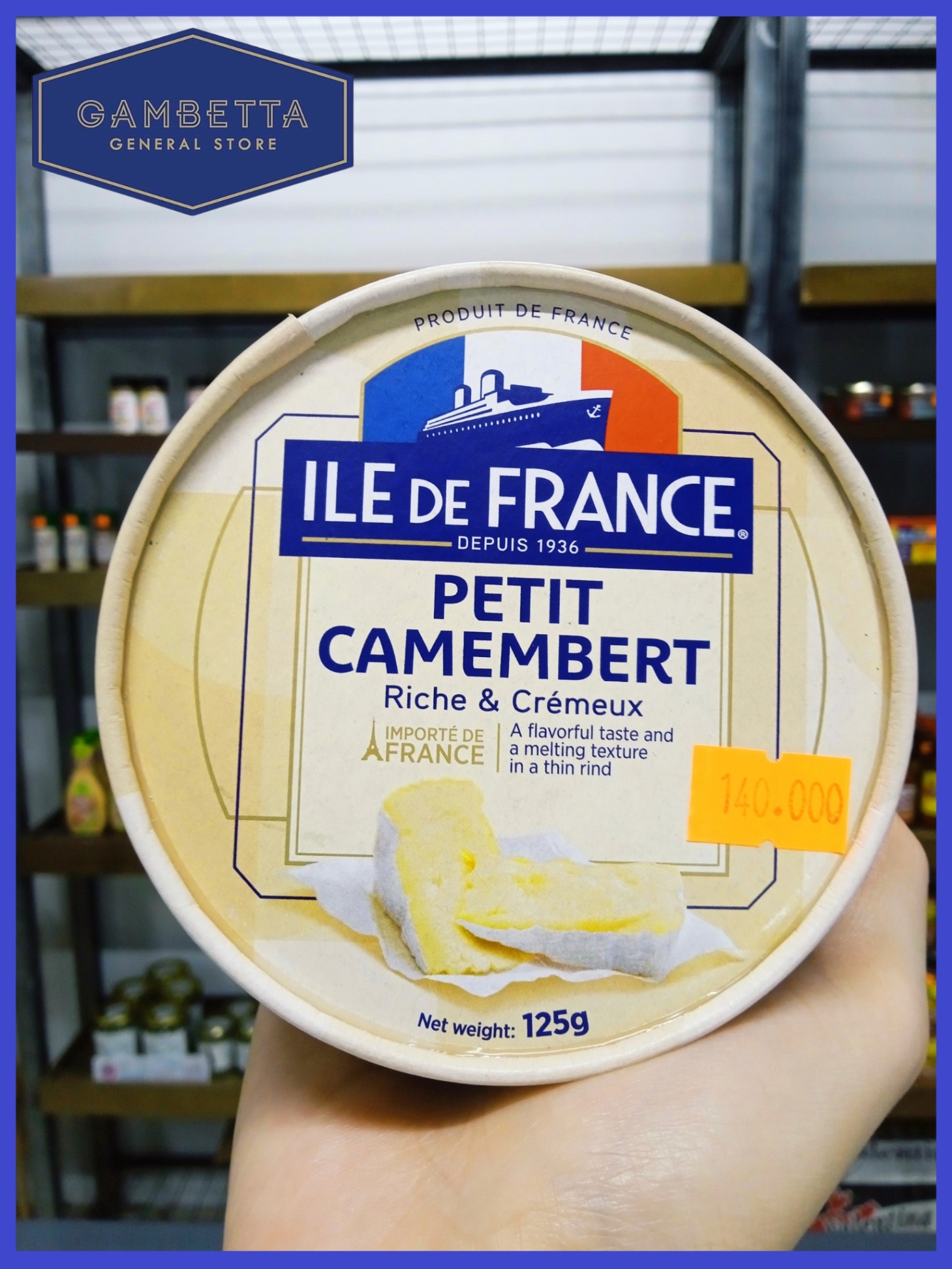 Ile De France Petit Camembert 125g