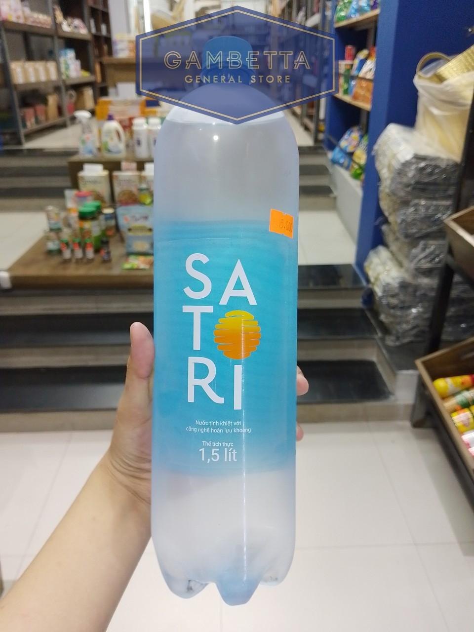 Nước Tinh Khiết Satori 1.5L