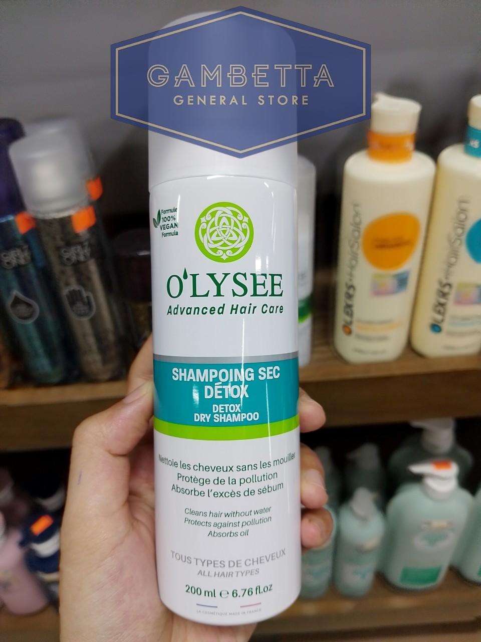 O'lysee Dầu Gội Khô Detox Dry Shampoo 200ml