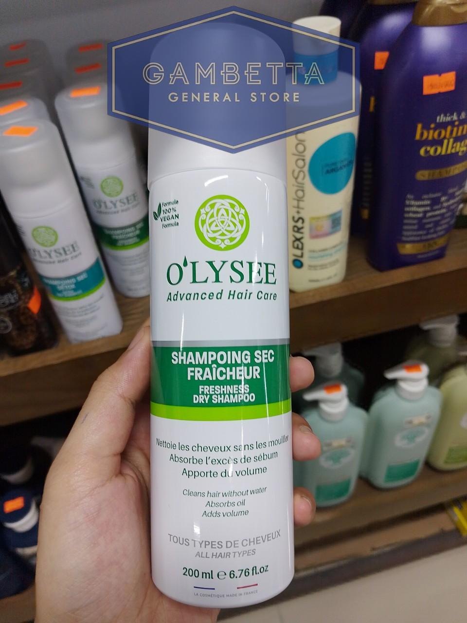 O'lysee Dầu Gội Khô Freshness Dry Shampoo 200ml