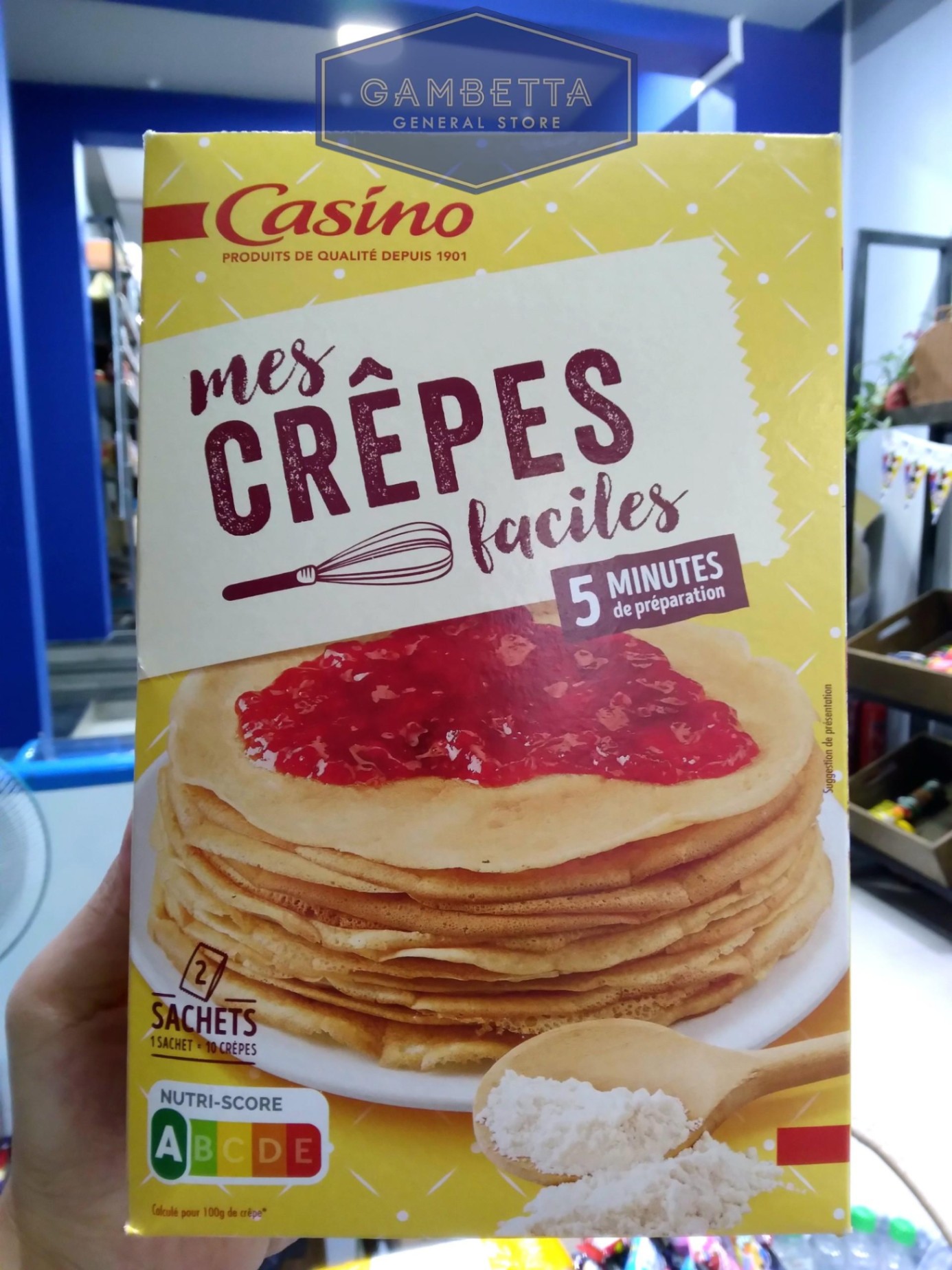 Casino Bột Làm Bánh Crepes 400gram