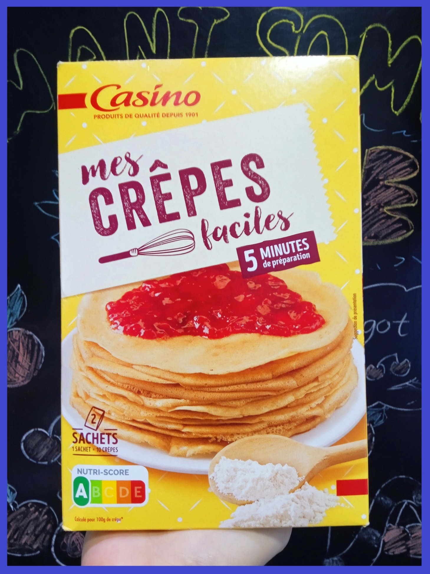 Casino Bột Làm Bánh Crepes 400gram