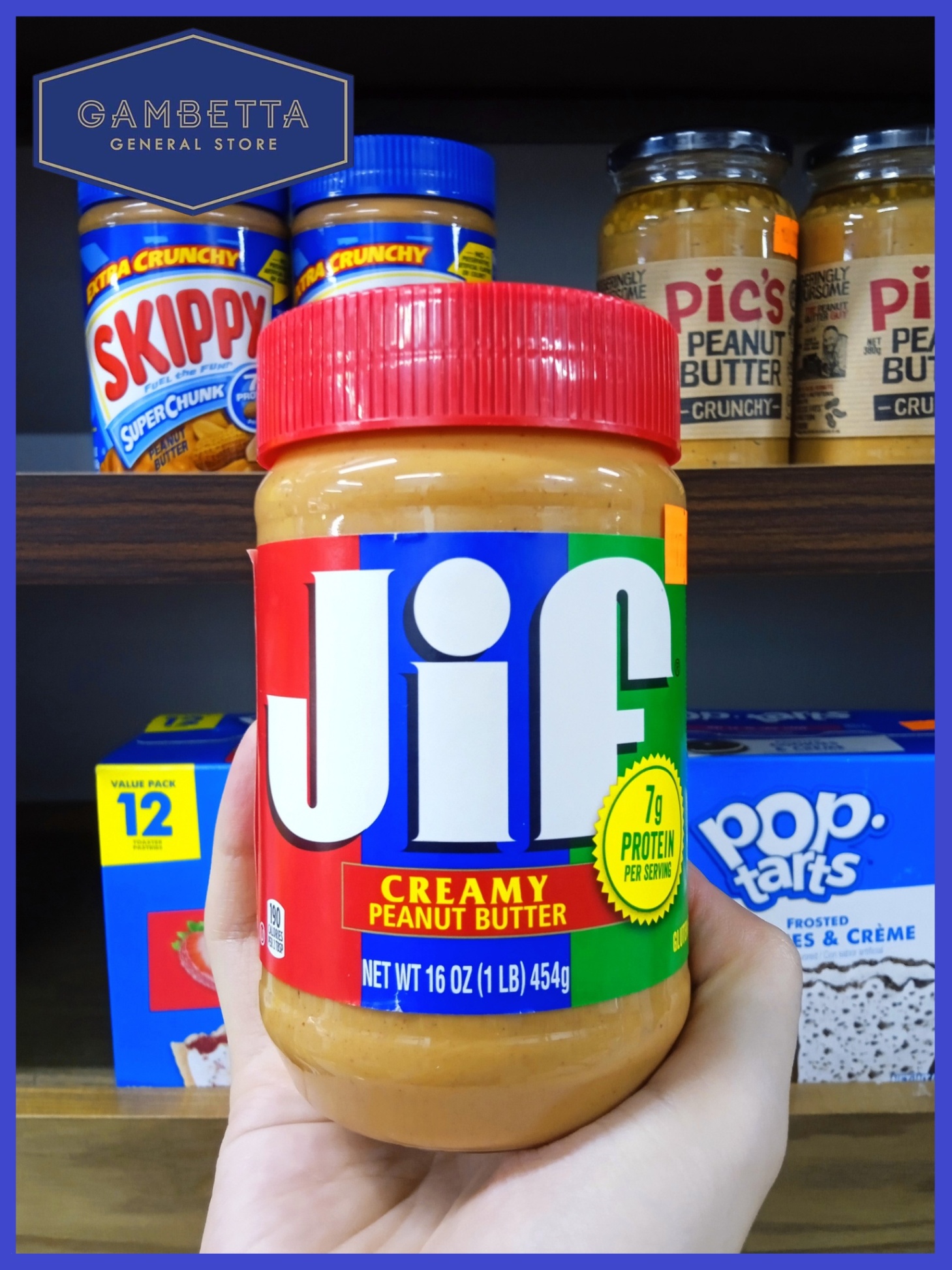 Jif Creamy Peanut Butter 454g