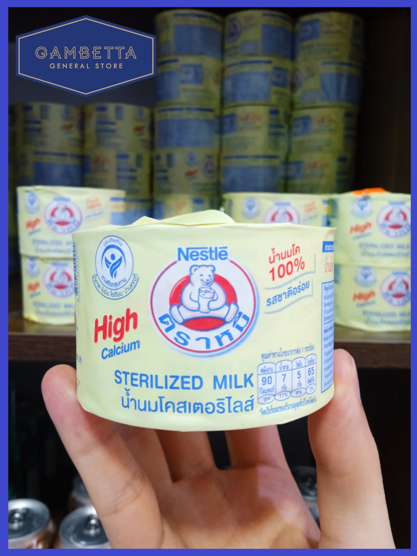 Sữa Gấu Nestle Sterilized Milk 140ml