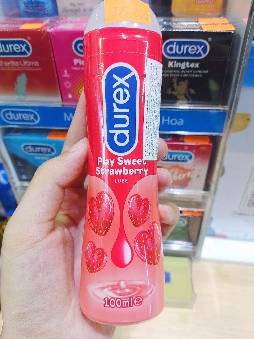 Durex Play Sweet Strawberry Lube Gel Bôi Trơn 100ml