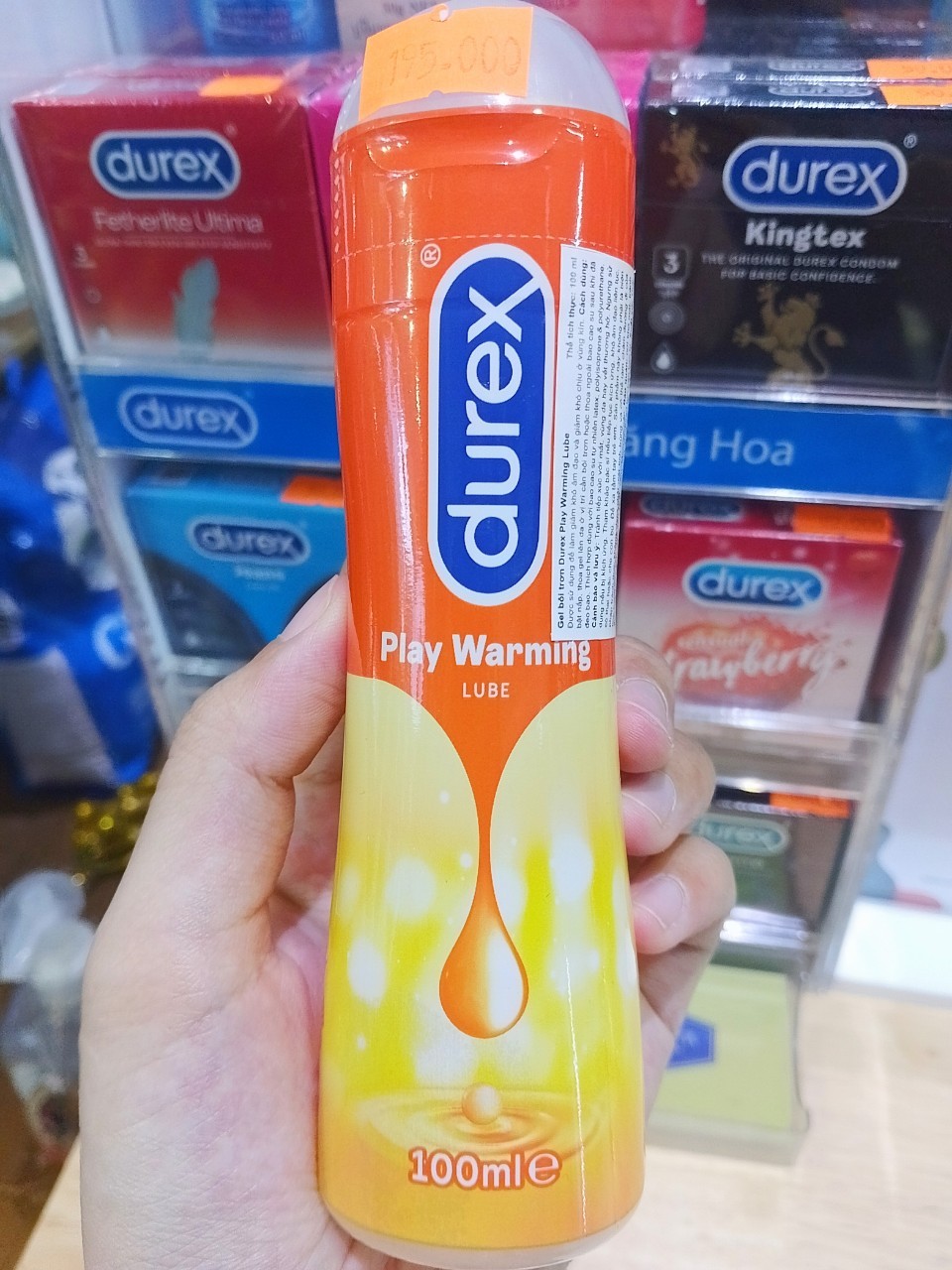 Durex Play Sweet Play Warming Lube Gel Bôi Trơn 100ml