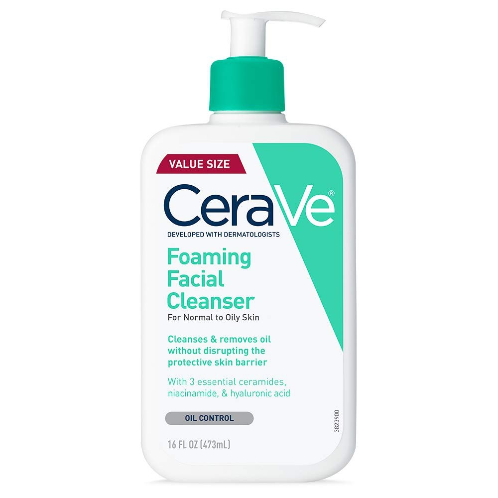 Cerave Foaming Facial Cleanser For Normal to Oily Skin 237ml