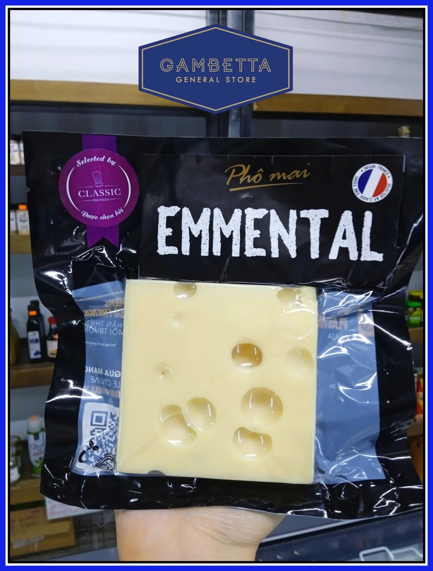 Classic Fine Foods Emmental Cheese 100g